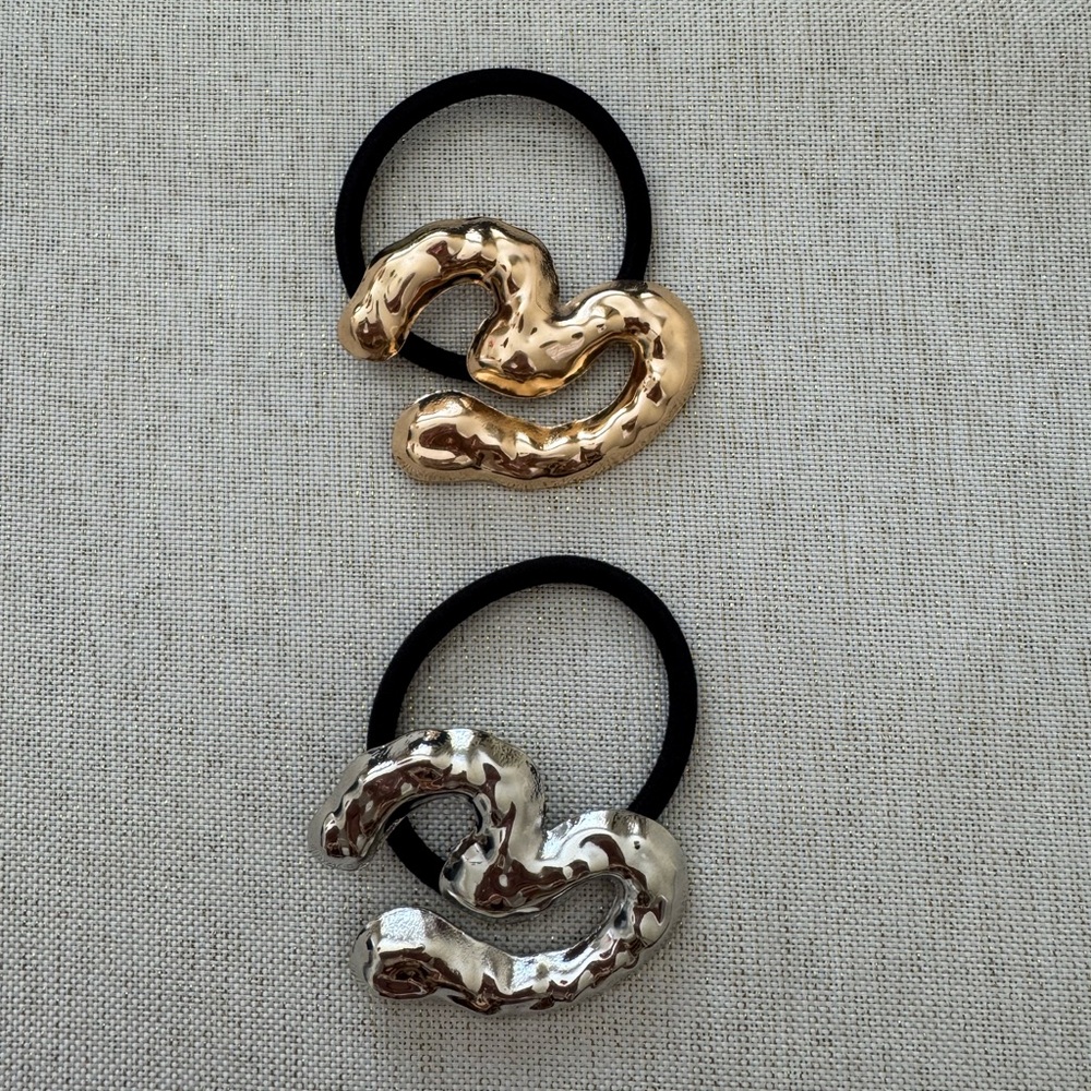 METAL | 2 x $20 Japanese metal hair tie